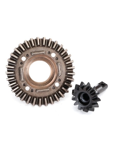 Ring gear, differential/ pinion gear, differential (front)