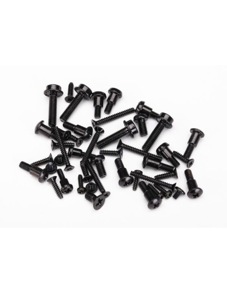 Screw set, complete