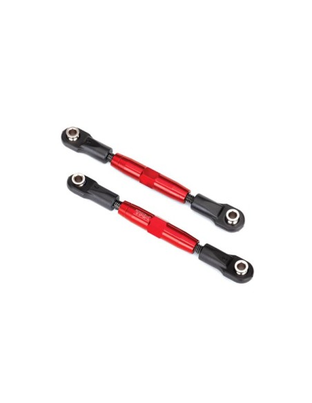 Camber links, front (TUBES red-anodized)