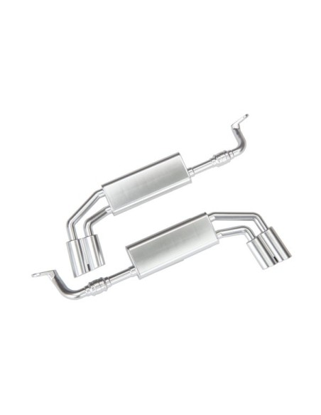 Exhaust pipes (left & right)
