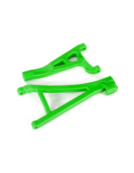 Suspension arms, green, front (right), heavy duty (2)