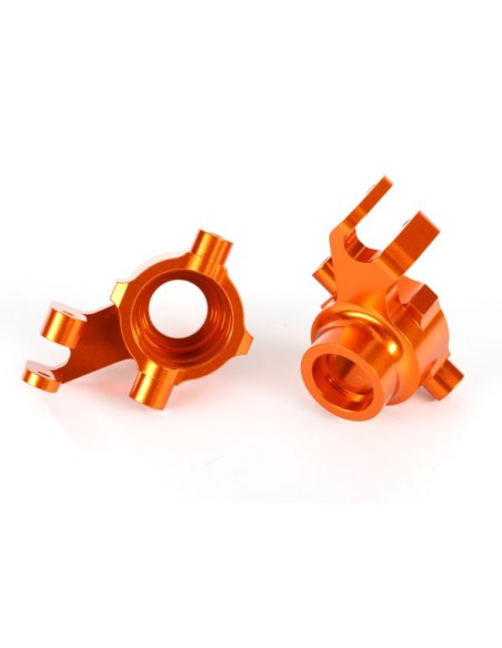 Steering blocks, 6061-T6 aluminum (orange-anodized)