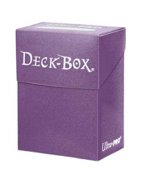 Ultra Pro Solid Deck Box - Purple