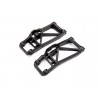 Suspension arm, lower, black (left-right, front-rear) (2)
