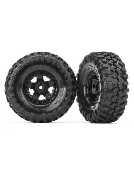 Tires and wheels (TRX-4 wheels, Canyon Trail 1.9 4.6x1.9