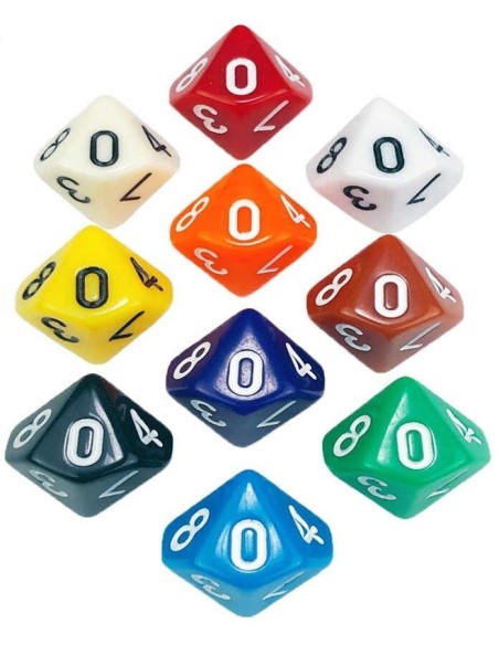 Opaque - Dados sortidos D10