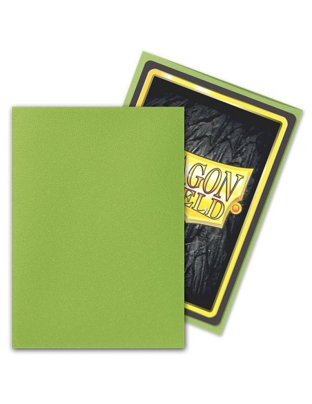 Dragon Shield Sleeves MATTE (100) Lime