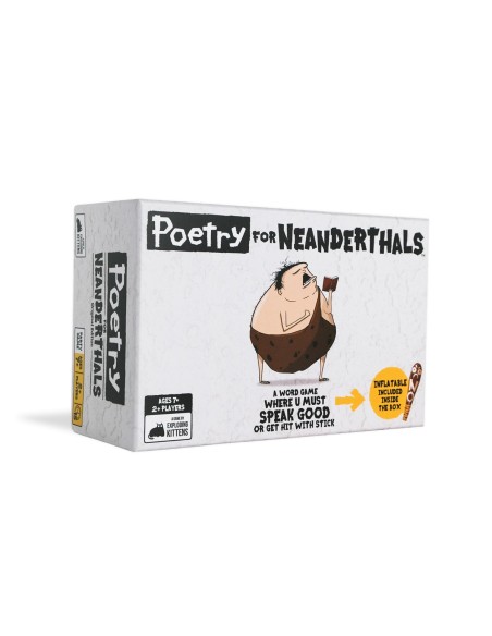 Poetry for Neanderthals