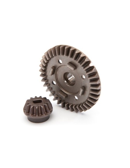 Ring gear, differential/ pinion gear, differential (rear)
