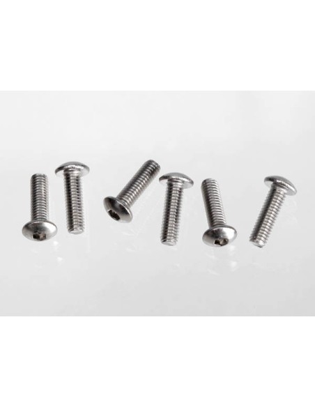 Screws 3x10 button-head machine stainless steel (6)