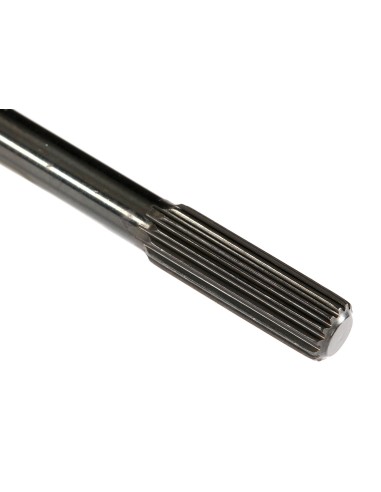 Driveshafts, front, steel-spline constant-velocity (complet)