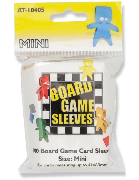 Arcane Tinmen Mini Game Sleeves 41x63 Yellow
