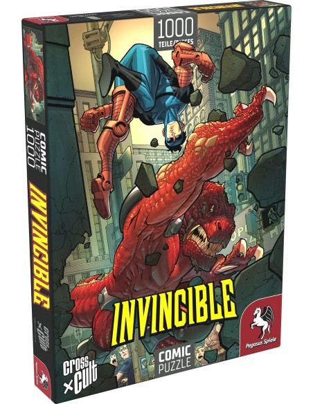 Puzzle: Invincible vs. Dinosaurus 1000pc