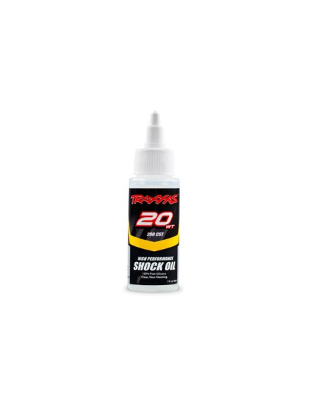 Oil, shock (20 wt, 200 cSt, 60cc) (silicone)