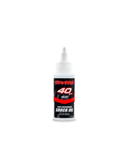 Oil, shock (40 wt, 500 cSt, 60cc) (silicone)