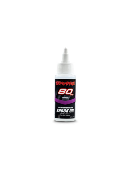 Oil, shock (80 wt, 1,000 cSt, 60cc) (silicone)