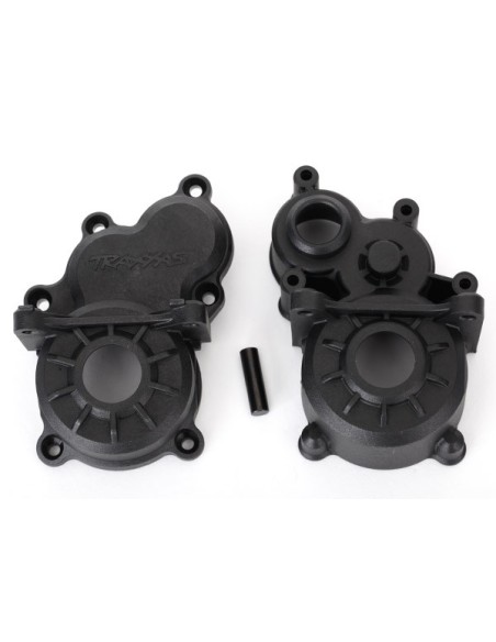 Gearbox halves (front & rear)/ idler gear shaft