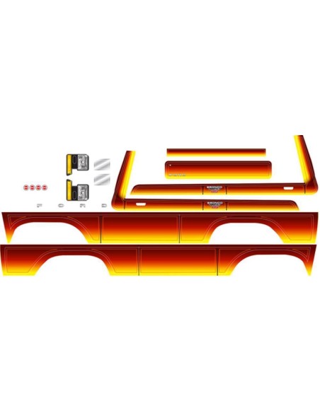 Decal TRX-4 - Bronco sunset
