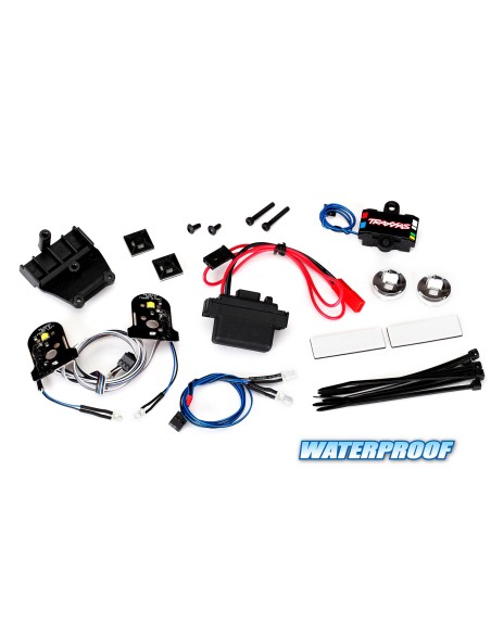 LED light set, complete with power supply (contains headlig)