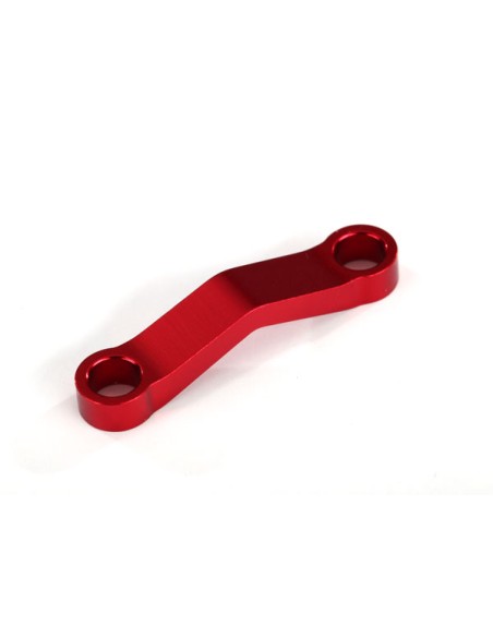 Drag link, machined 6061-T6 aluminum (red-anodized)