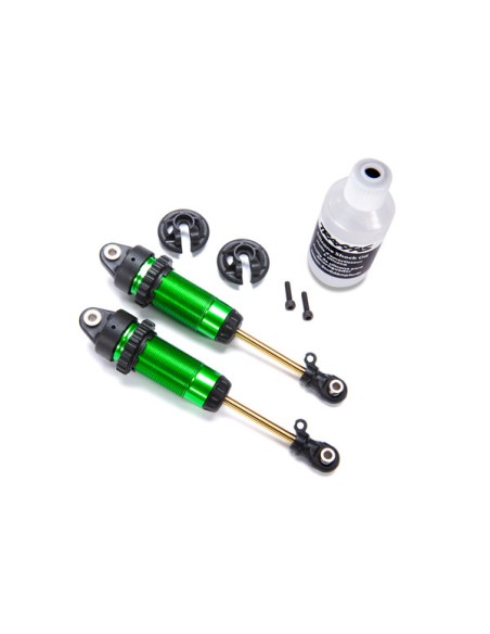 Shocks, GTR xx-long hard-A, PTFE-coated bodies w/ TiN Green