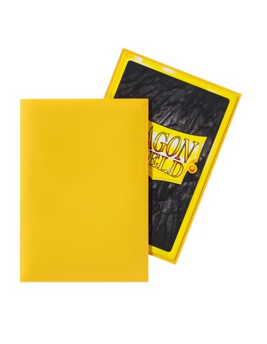 Dragon Shield Matte Small Sleeves - Yellow (60 Sleeves)