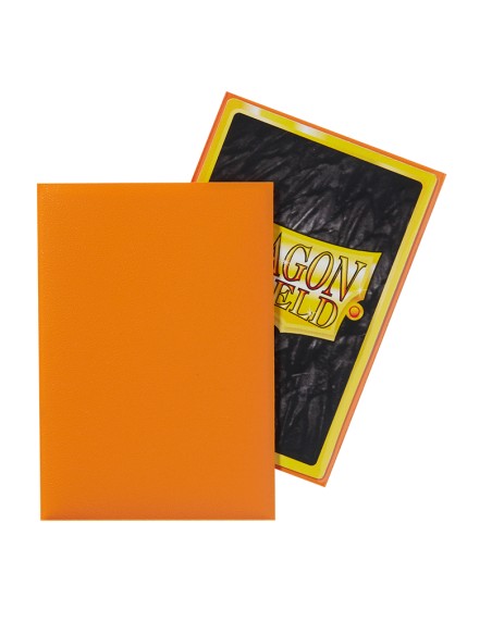 Dragon Shield Matte Small Sleeves - Orange (60 Sleeves)