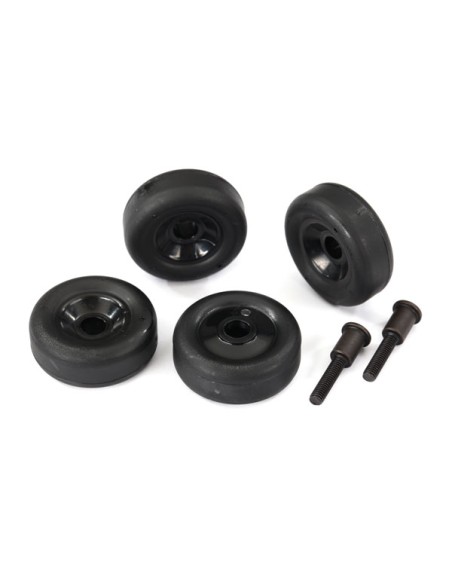Wheels (4)/ axles (2) (for T-Maxx®/E-Maxx wheelie bar)