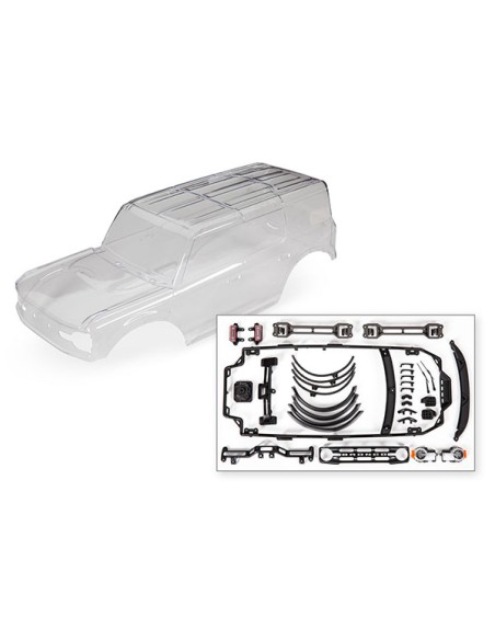 Body, Ford Bronco (2021) (clear, requires painting)