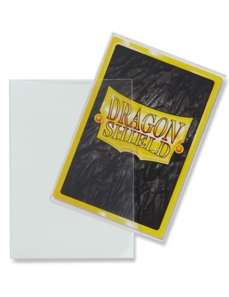 Dragon Shield Matte Small Sleeves - Clear (60 Sleeves)