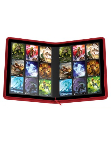 U.Guard Zipfolio 360 - 18-Pocket Xenoskin Red