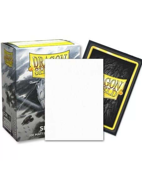 Dragon Shield Sleeves DUAL MATTE (100) SNOW