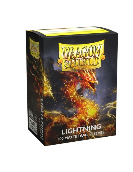 Dragon Shield Sleeves DUAL MATTE (100) LIGHTNING