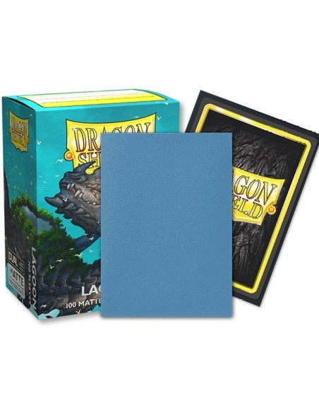 Dragon Shield Sleeves DUAL MATTE (100) LAGOON