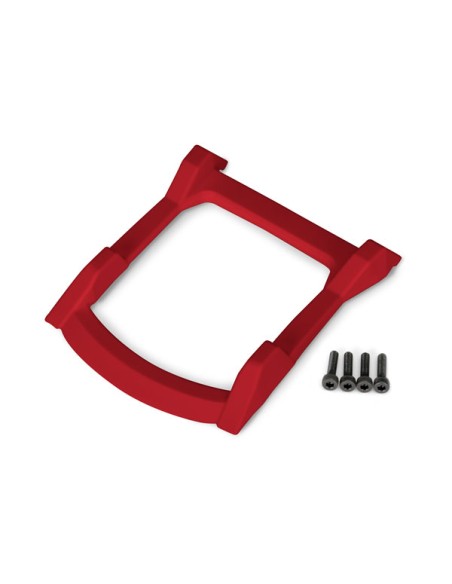 Skid plate, roof body red 3x12mm(4)