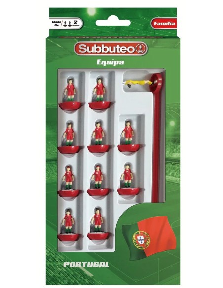 Subbuteo Equipa Feminina Equipamento Vermelho