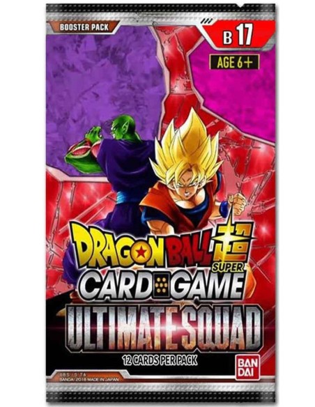Dragon Ball SCG Unison Warrior Ultimate Squad Booster B17