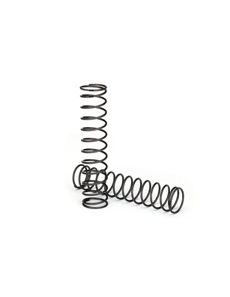 Springs, shock (natural finish) (GTX) (1.450 rate, black)