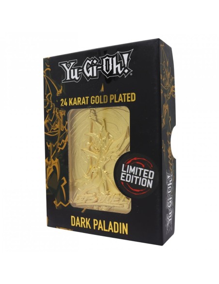 YGO 24K Gold Metal God Plated Collective Dark Paladin
