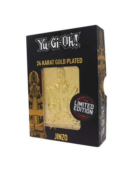 YGO 24K Gold Metal God Plated Collective Jinzo