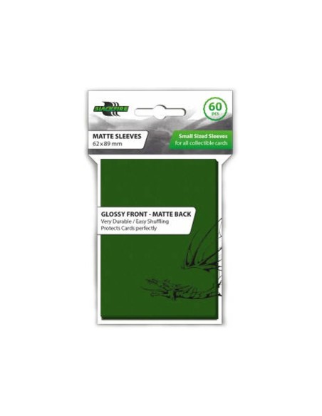 Blackfire Sleeves - Small Matte Green (60 Sleeves)