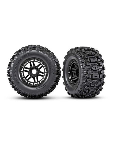 Tires & wheels, dual profile Sledgehammer 17mm