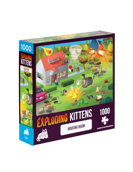 Exploding Kittens: PUZZLE HOUSING BOOM (1000)
