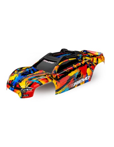 Body, E-Revo, Solar Flare (painted, decals applied)