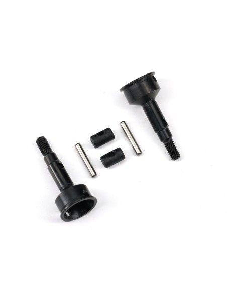 Stub axle, front (2)/ cross pins (2)/ drive pins (4)