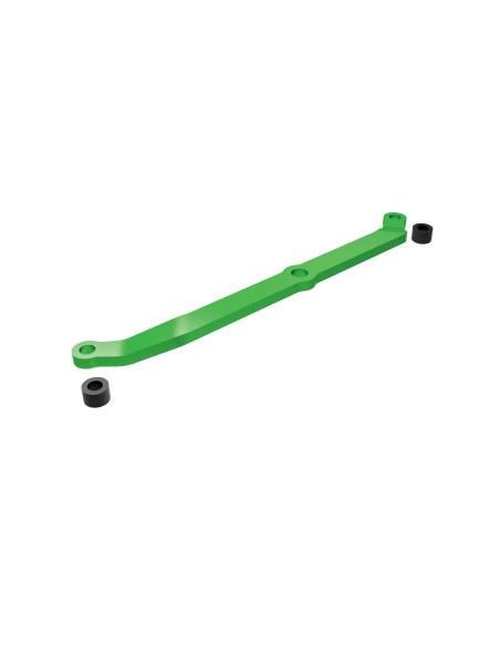 Steering link, 6061-T6 aluminum (green-anodized)