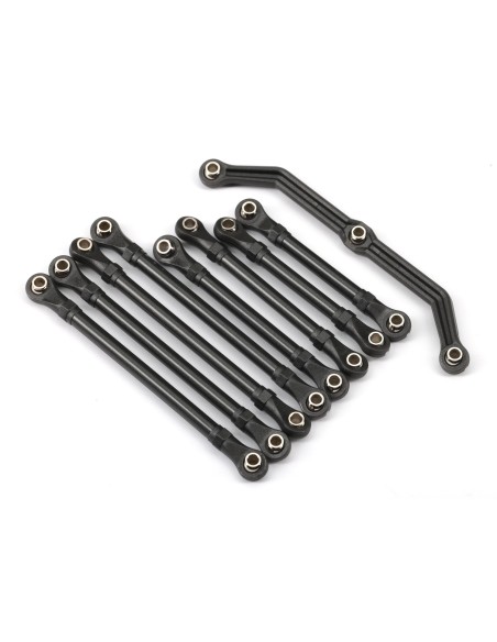 Suspension link set, complete (front & rear)