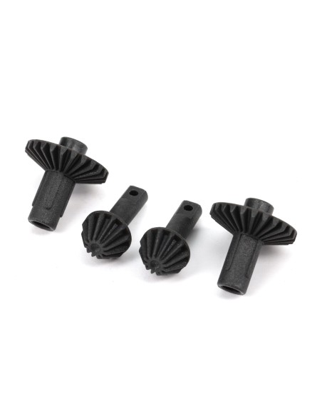 Ring gear, differential (2)/ pinion gear, differential (2)