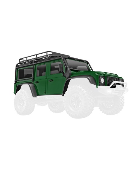 Body, Land Rover Defender, complete, green