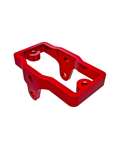 Servo mount, 6061-T6 aluminum (red-anodized)
